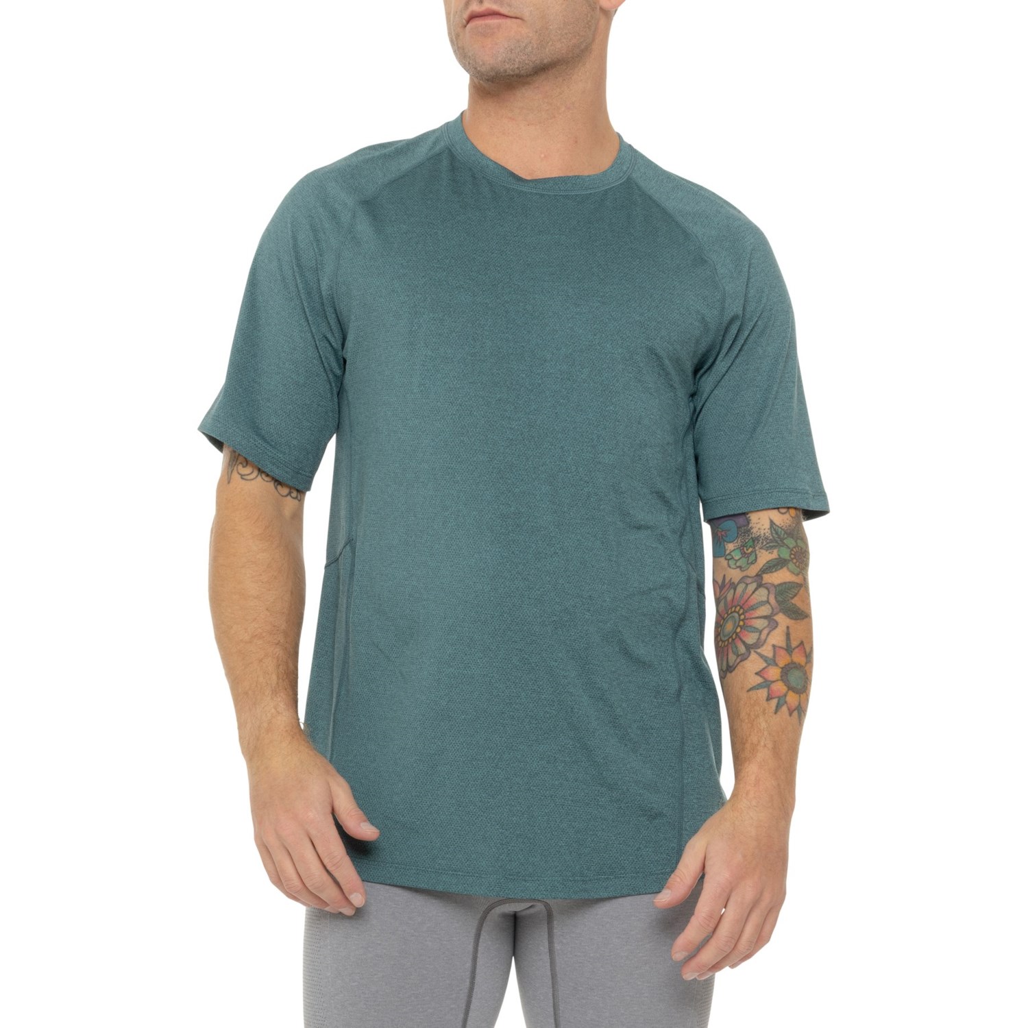 manaCREDONA★新品SMOOTHY SET TEE SHIRT Starter Mens Mesh Embellished T-Shirt, Blue, Medium | Amazon.com