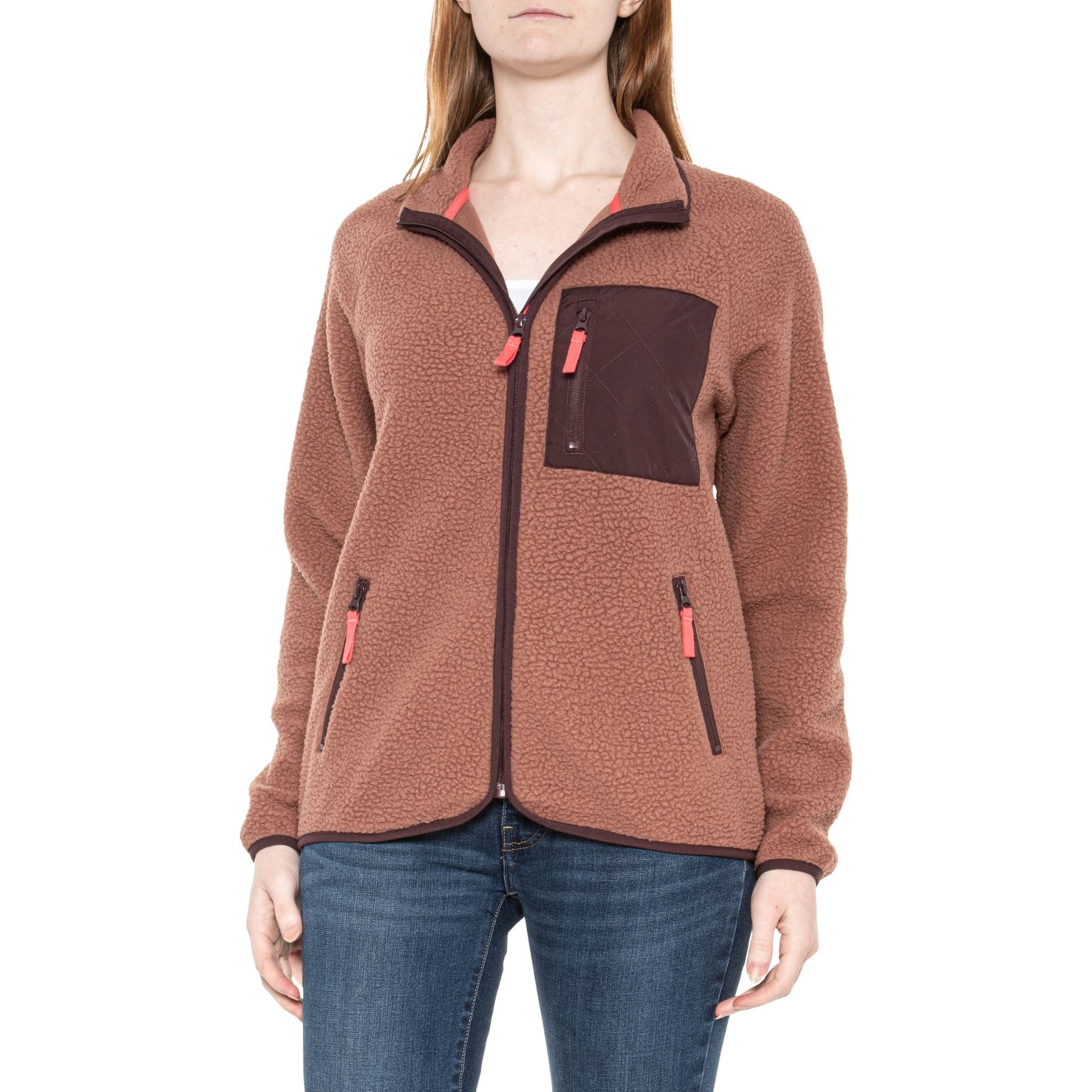 https://i.stpost.com/mondetta-outdoor-project-color-block-berber-jacket-zip-front-in-cognac-fudge-coral-trim~p~2mfgm_01~1500.2.jpg