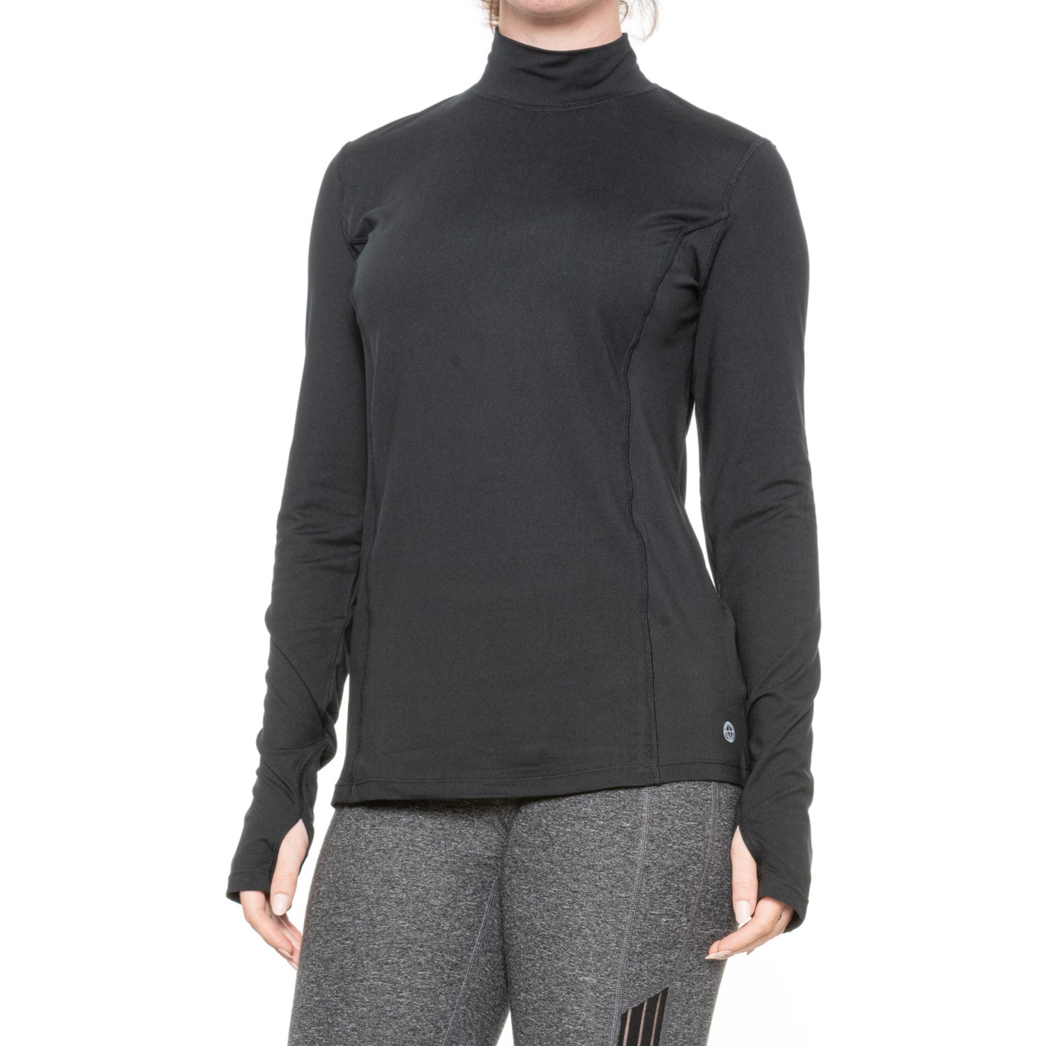MONDETTA OUTDOOR PROJECT Warm Knit Base Layer Mock Turtleneck (For