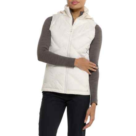 MONDETTA OUTDOOR PROJECT Woven Mixed Media Vest - Insulated in Sugar Swizzle