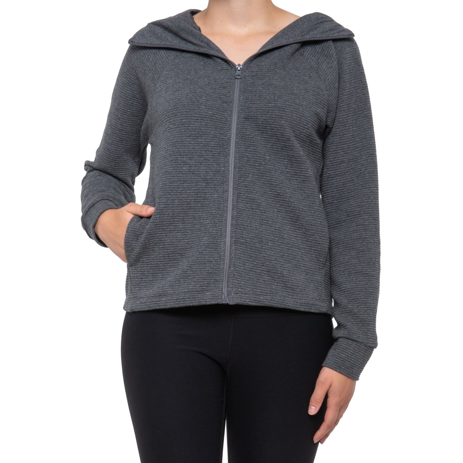 Mondetta Zip-Front Hoodie (For Women) - Save 66%