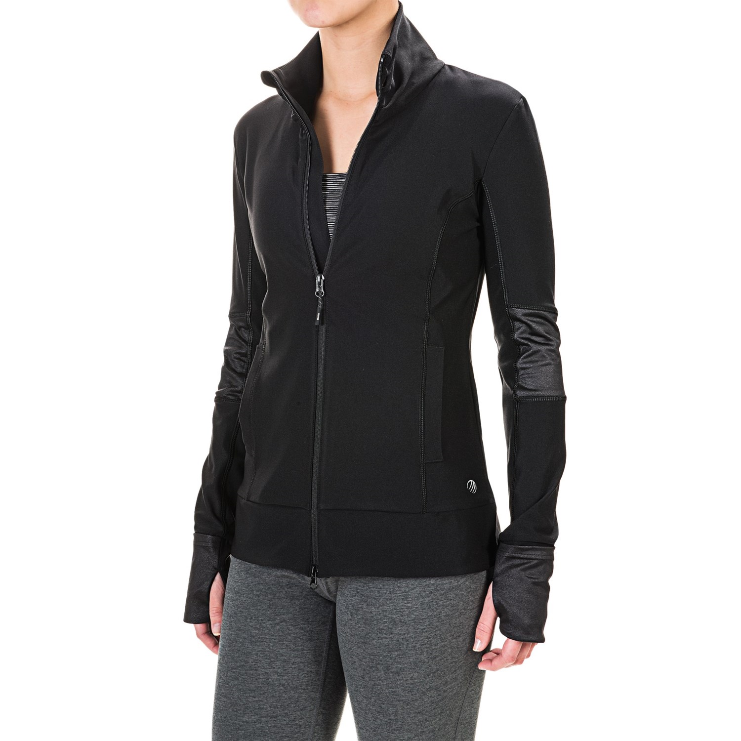 Mondetta Zip Front Jacket (For Women) - Save 57%