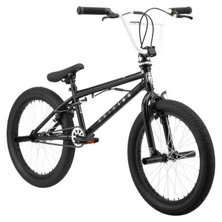 Mongoose Grid 180 BMX Bike - 20” (For Boys) in Matte Black