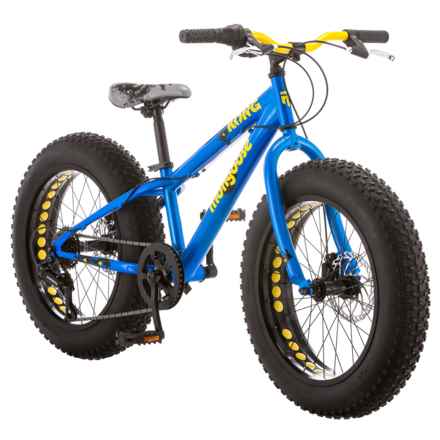 Mongoose Kong Fat Tire Bike - 20” (For Boys) in Blue