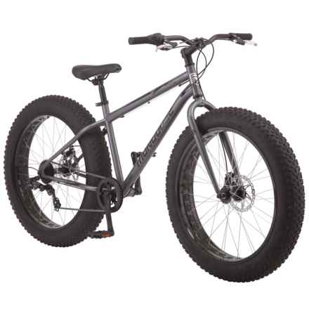 Mongoose Mushaboom Fat Tire Bike - 26” in Grey
