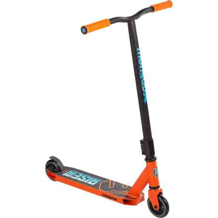 Mongoose Rise 100 Pro Freestyle Scooter in Orange/Blue