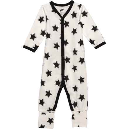 Monica + Andy Infant Boys Printed One-Piece Pajamas - Long Sleeve in Starlight Express