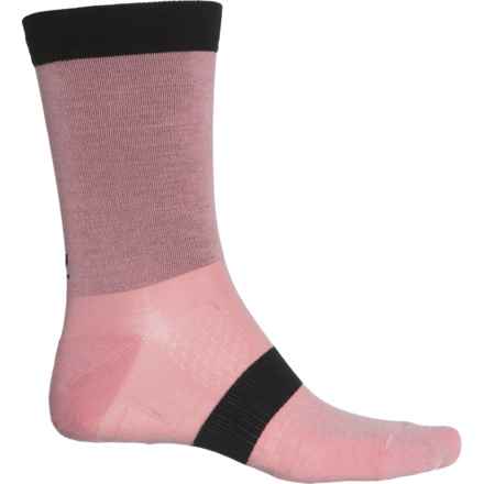 Mons Royale Atlas Merino High-Performance Socks - Merino Wool, Crew (For Men and Women) in Dusty Pink