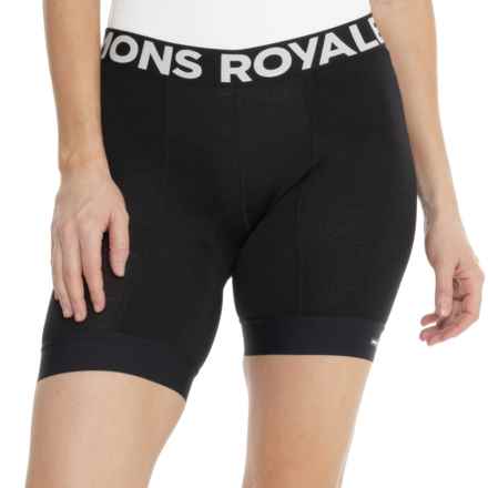 Mons Royale Epic Shift Bike Shorts Liner - Merino Wool in Black