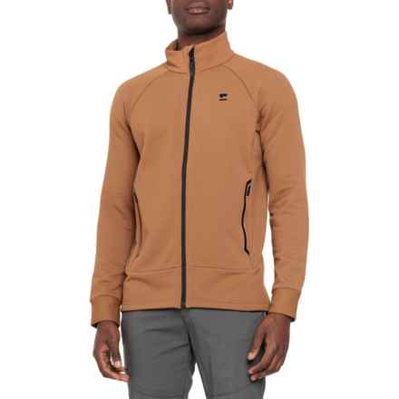 Mons Royale Nevis Merino-Wool Fleece Jacket in Toffee