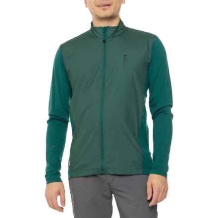 Mons Royale Redwood Wind Cycling Jersey - Merino Wool, Long Sleeve in Evergreen