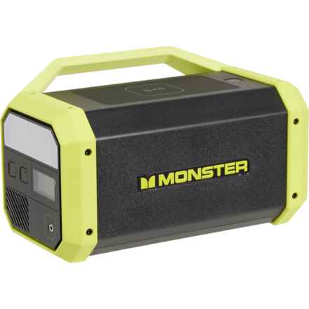 MONSTER Power Grid 300 Portable Power Station in Black