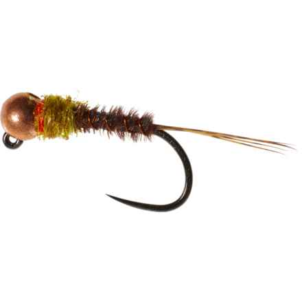 Montana Fly Company Barbless Jig Frenchie Nymph Fly - Dozen in Yellow