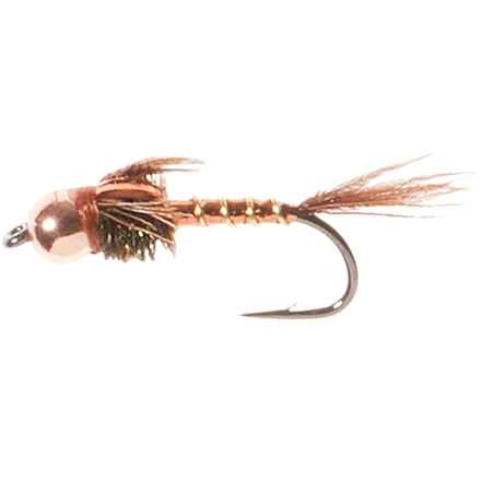 Montana Fly Company Bead Head Lightning Bug Nymph Fly - Dozen in Copper