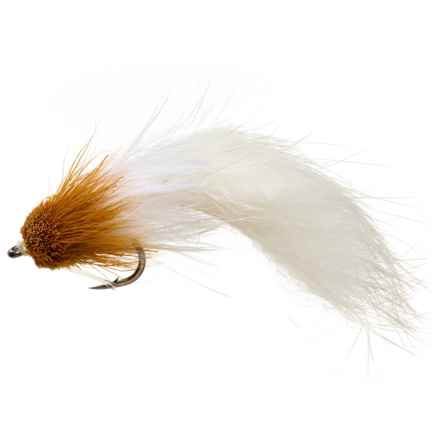 Montana Fly Company Borski’s Skunk Saltwater Fly - Half Dozen in Tan