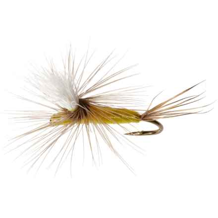 Montana Fly Company Carlson’s Yellow Haze Dry Fly - Dozen in Yellow