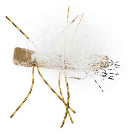 Montana Fly Company Chubby Chernobyl Dry Fly - Dozen in Golden Stone/White Wing
