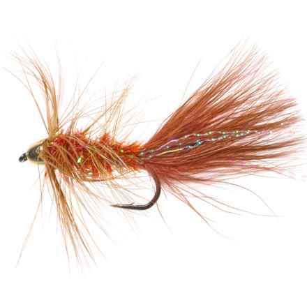 Montana Fly Company Conehead Krystal Bugger Streamer Fly - Dozen in Brown