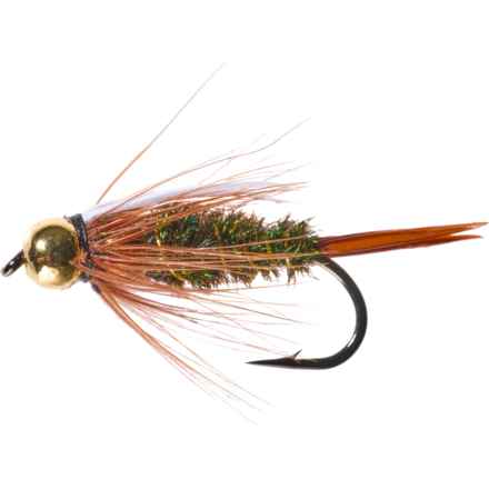Montana Fly Company Double Bead Prince Nymph Fly - Dozen in Natural