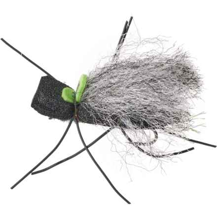 Montana Fly Company Double Stack Chubby Chernobyl Dry Fly - Dozen in Black/Peacock