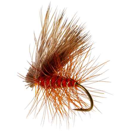 Montana Fly Company Elk Hair Caddis Dry Fly - Dozen in Orange