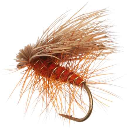 Montana Fly Company Elk Hair Caddis Dry Fly - Dozen in Orange