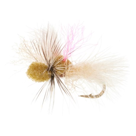 Montana Fly Company Evenson’s Spruce Moth Fly - Dozen in Tan/Pink