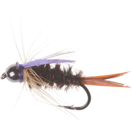 Montana Fly Company Fly Formerly Known as Prince Nymph Fly - Dozen in Purple