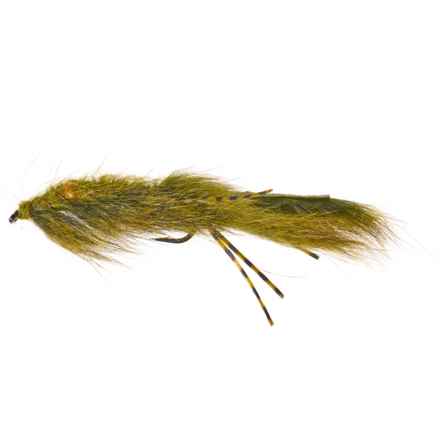 Montana Fly Company Galloup’s Bumper Craw Streamer Fly - Dozen in Olive