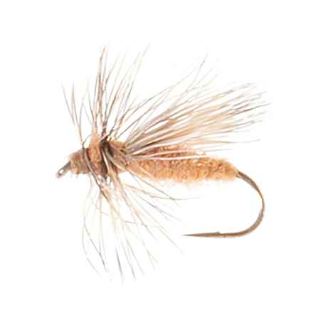 Montana Fly Company Galloup’s Goober Caddis Dry Fly - Dozen in Tan
