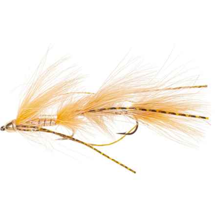 Montana Fly Company Galloup’s Mini Peanut Envy Streamer Fly - Half Dozen in Tan