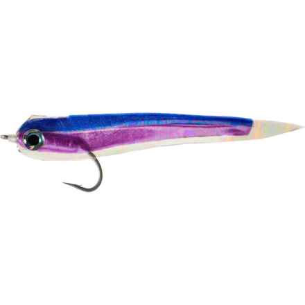 Montana Fly Company Gummy Minnow Saltwater Fly - Half Dozen in Uv Light Purple