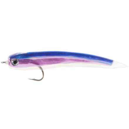 Montana Fly Company Gummy Minnow Saltwater Fly - Half Dozen in Uv Light Purple