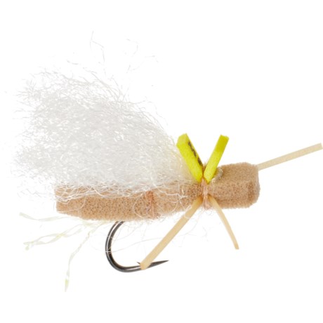 Montana Fly Company Hi-Vis Micro Chubby Dry Fly - Dozen in Tan