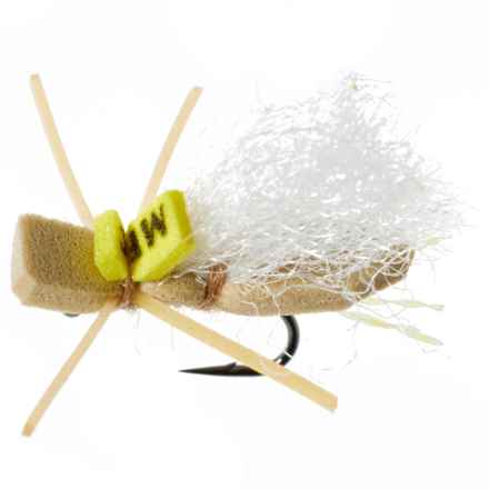 Montana Fly Company Hi-Vis Micro Chubby Dry Fly - Dozen in Tan