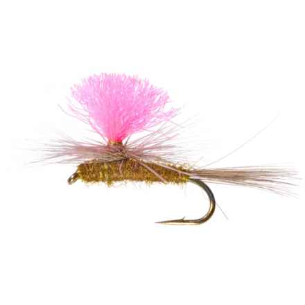 Montana Fly Company Hi-Vis Parachute Adams Dry Fly - Dozen in Bwo