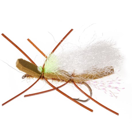 Montana Fly Company Hi-Vis Skinny Chubby Dry Fly - Dozen in Gold