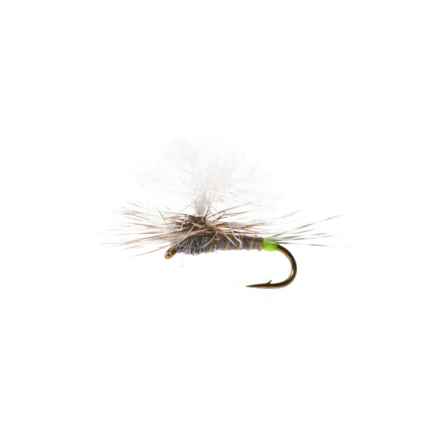 Montana Fly Company Hot Spot Para-Wulff Dry Fly - Dozen in Grey