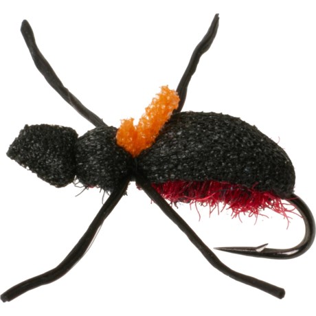 Montana Fly Company Jake’s Hi-Vis Ant Fly - Dozen in Black/Orange