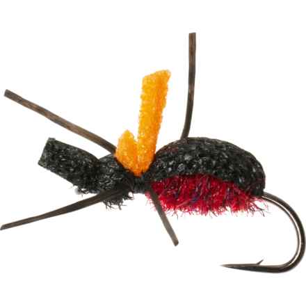 Montana Fly Company Jake’s Hi-Vis Ant Fly - Dozen in Black/Red/Orange