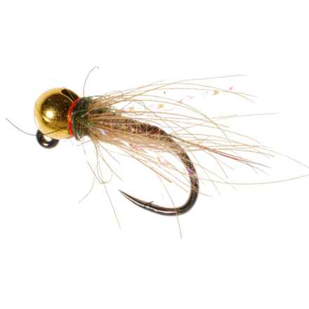 Montana Fly Company Jig CDC Thrasher Nymph Fly - Dozen in Brown