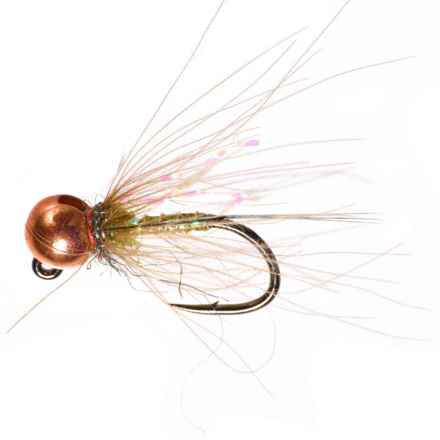 Montana Fly Company Jig CDC Thrasher Nymph Fly - Dozen in Olive