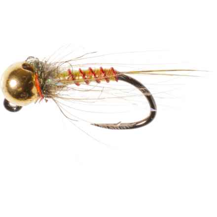 Montana Fly Company Jig CDC Thrasher Nymph Fly - Dozen in Yellow