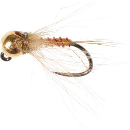 Montana Fly Company Jig CDC Thrasher Nymph Fly - Dozen in Yellow