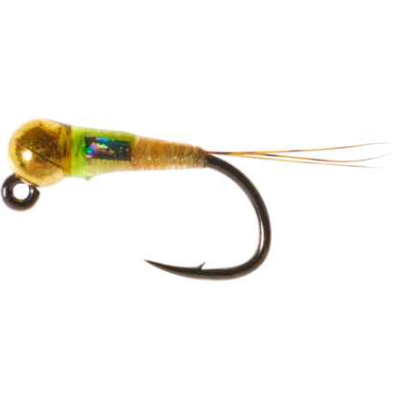 Montana Fly Company Jig Crack Back Bullet Nymph Fly - Dozen in Cream
