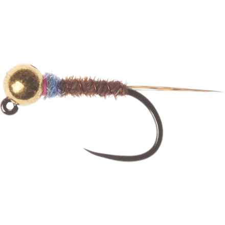 Montana Fly Company Jig Frenchie Nymph Fly - Dozen in Blue