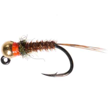 Montana Fly Company Jig Frenchie Nymph Fly - Dozen in Pheasant Tail