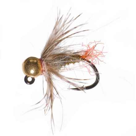 Montana Fly Company Jig Hot B. Hare Nymph Fly - Dozen in Olive