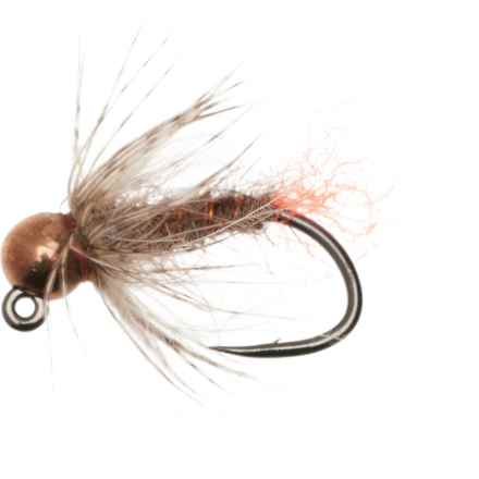 Montana Fly Company Jig Hot Butt Hare Nymph Fly - Dozen in Brown