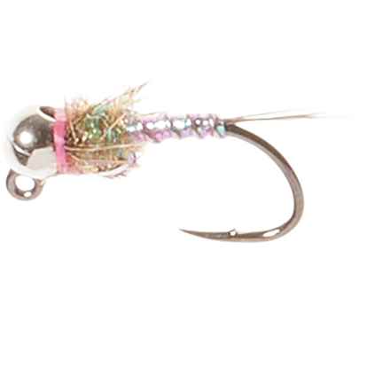 Montana Fly Company Jig Lightning Bug Nymph Fly - Dozen in Pearl